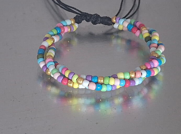 Pulsera Triple $6.00 USD
