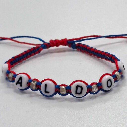 Pulsera con Nombre $4.00 USD